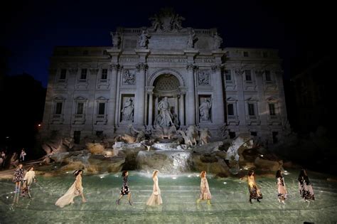 fendi fontana|Behind the scenes: Fendi's 90th anniversary show at the Trevi.